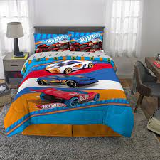See more ideas about hot wheels bedroom, boy room, kids room. Hot Wheels Bed In A Bag Kids Bedding Bundle Set 4 Piece Twin Walmart Com Walmart Com
