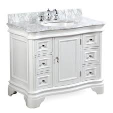 Buy products such as 30 in. Katherine 42 Inch Vanity With Carrara Marble Top In 2021 42 Inch Bathroom Vanity Single Bathroom Vanity Double Vanity Bathroom