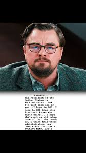 Leonardo DiCaprio in ‘Don’t Look Up’ (2021) ☄️ , What are your thoughts