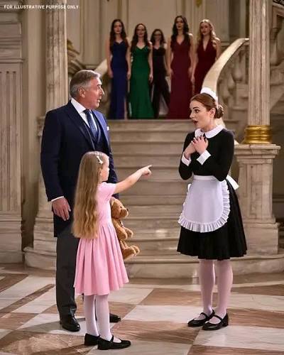 Billionaire's mute daughter calls waitress mommy