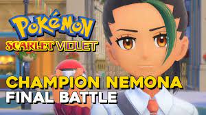 Pokemon Scarlet & Violet Champion Nemona Final Battle - YouTube