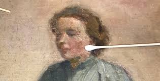 Frederick Fursman Peasant Girl With One Shoe Off