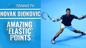 Watch official video highlights and full match replays from all of novak djokovic atp matches plus sign up to watch him play live. Amazing Novak Djokovic Elastic Points Youtube