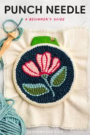 We have a whole range of free embroidery patterns for you to choose from. How To Punch Needle For Beginners