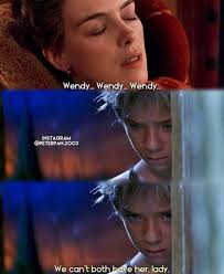 Poor Peter No Poor Mrs Darling I Always Felt Sorry For Mrs Darling Because Can You Imagine The Stress Peter Pan Movie Peter Pan Movie 2003 Peter Pan 2003