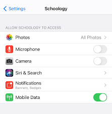 Ios Mobile App Students Schoology Support