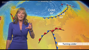 It is a beautifully clear line, but not overinsistent. Louise Lear Bbc Weather May 10th 2020 High Quality Youtube