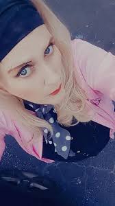 From Halloween....was a pink lady from Grease...