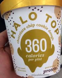 Halo Top Chocolate Chip Cookie Dough Halo Ice Cream Halo Top Ice Cream Chip Cookies