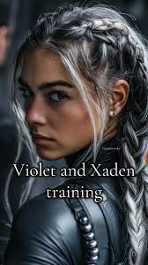 Xaden and Violet Training Together