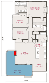 Plan 50173ph Bungalow House Plan With L Shaped Front Porch Bungalow House Plans House With Porch House Plans