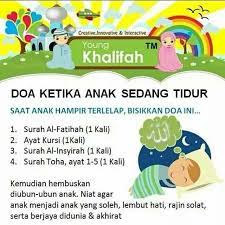 Doa Ketika Anak Sedang Tidur Anak Doa Disiplin Anak