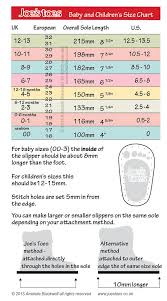Shoe Size Conversion Chart Baby And Child Sizes Converts Uk