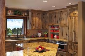 Rustic Kitchen Cabinets Rustic Country Style Farmhouse Or Unfinished Kitchen St Rustic Kitchen Cabinets Kitchen Inspiration Design Kitchen Cabinet Remodel