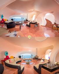 This property has to be one of the most unique architecture masterpieces on  the planet! Travis Scott's latest music video, "K-POP," was shot at Pierre  Cardin's Bubble Palace, a luxurious estate once