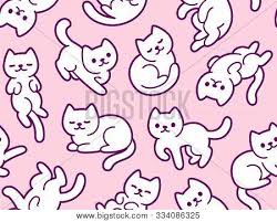 Hd wallpapers and background images. Cute Cartoon Cats Vector Photo Free Trial Bigstock