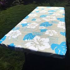The proper fit starts with your table dimensions to ensure you don't fall short or end up with drooping sides. Fitted Elastic Tablecloths Wayfair