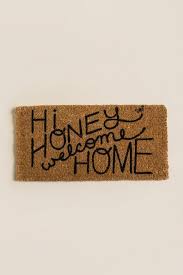 Hi Honey Welcome Home Door Mat Door Mat Home Doors Welcome To My House