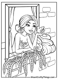 Printable barbie mermaid coloring pages. Barbie Coloring Pages All New And Updated For 2021
