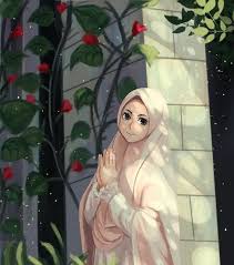 Pada gambar tersebut, salah satu tangannya memegang buku. Kartun Muslimah Cantik Jutaan Gambar Girls Cartoon Art Islamic Cartoon Hijab Cartoon