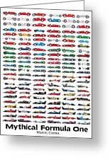 80 years of Formula One Digital Art by Marcel Correa