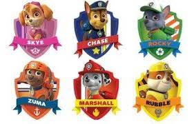 Paw Patrol Personajes Imagenes Docinhos Patrulha Canina Mascara Patrulha Canina Tag Para Docinhos