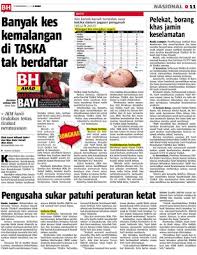 Saya tertarik untuk melihat isu ini sebagai seorang muslim. Banyak Kes Kemalangan Di Taska Tak Berdaftar Klik