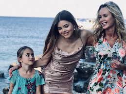 Since 2007, she has judged on the television talent show competition britain's got talent on itv. Amanda Holden Shares Gorgeous Snap With Lookalike Two Daughters On Greek Holiday Ok Magazine