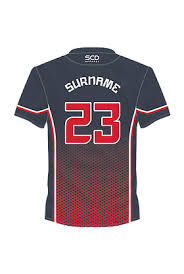 Front and back view baseball uniform. Baseball Scd Apparel