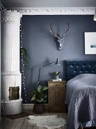 Deep reds, rich navy blues, charcoal grays, chocolate browns, and striking black shades are all perfect choices for a bedroom design scheme.and if the rest of your home is awash in vivid hues or soft neutrals, it can feel soothing to enter a bedroom that's designed around a dark color palette. 30 Cozy Scandinavian Bedrooms