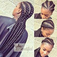 31 Stylish Ways To Rock Cornrows Page 2 Of 3 Stayglam Feed In Braids Hairstyles African Braids Hairstyles Natural Hair Styles