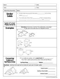 Round to the nearest hundredth (2 decimals). Volume And Surface Area Geometry Curriculum Unit 11 Distance Learning