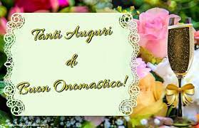 Cartoline Di Onomastico Tanti Auguri Di Buon Onomastico Messaggiauguricartoline Com Buon Onomastico Onomastico Buon Compleanno