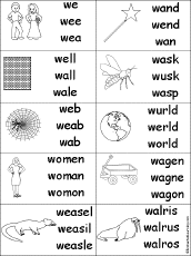 Mom! it's 'mommy' to you, i say. Letter W Alphabet Activities At Enchantedlearning Com