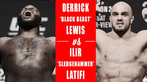 Two different guys with different demeanors. Derrick Lewis Vs Ilir Latifi Official For February 2020 Youtube