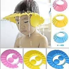 Swarg baby safe shampoo shower bathing protection soft shower cap hat wash hair shield for children kids to keep the water out of their eyes & face. Buy Baby Shower Cap Soft Adjustable Protect Children Kid Shampoo Bath Baby Cap Buy 1 Get 1 Free Online At Low Prices In India Amazon In