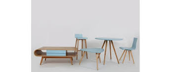 Table Basse Design Frene Teinte Bleu Artik Table Basse Design Chaise De Bar Design Table Basse