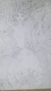 Sketsa gambar putri duyung ariel ala model kini. Putri Duyung Putri Duyung Sketsa Putri