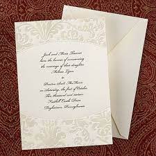 Pearl Damask Invitation Carlson Craft Damask Invitations Damask Wedding Invitation Invitations