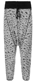 Sb Pam Haven Retreat Harem Pants Super Lightweight Sweat Wicking Harem Pants In Bold Scallop Print Polyamide Elast Yoga Trousers Harem Pants Patterned Shorts