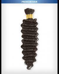 New deep wave, wet & wavy 100% human hair. Tasha Deep Wave Bulk Human Braiding Hair
