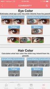 abiding hair color dominance chart calculating probability