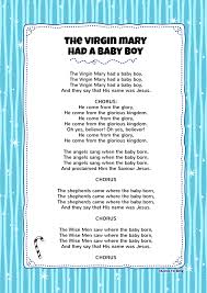 The Virgin Mary Had A Baby Boy Kids Video Song With Free Lyrics Activities Christmas Songs Lyrics Christmas Carols Lyrics Christmas Songs For Kids