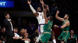 The boston celtics and the los angeles lakers have met a record 12 times in the nba finals, starting with their first finals meeting in 1959. Lebron S Clutch Jumper Sends Lakers Past Celtics 114 112 Abc News