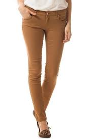 Koyu Vizon Kadin Super Skinny Pantolon 103526 Defacto Skinny Pantolon Moda