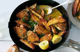 Chicken Vesuvio Recipe Recipe In 2021 Chicken Vesuvio Chicken Vesuvio Recipe Recipes