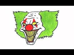 Dm pranks killer clown | heavynator. How To Draw An Evil Clown Myhobbyclass Com