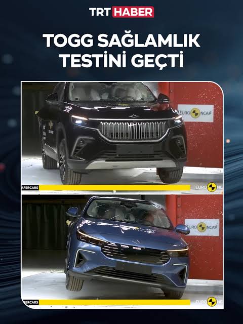 Togg T10F Euro NCAP'ten Tam Puan Aldı: Güvenlikte Sınırları Zorlamak!
