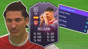 Fifa 21 price range changes. Bellerin Fifa 21 League Player Bellerin Review 85 Bellerin Player Review Fifa 21 Ultimate Team Youtube