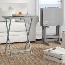 Tv tray tables are a staple piece of 1950s americana at the intersection of multipurpose furniture and space. Tv Trays You Ll Love In 2021 Wayfair